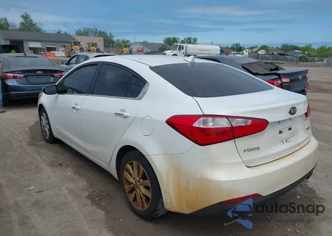 2014 Kia Forte Ex z USA, uszkodzony, nr VIN KNAFX4A84E5051008